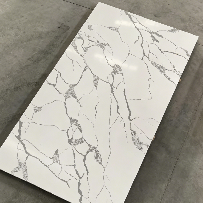 Customized Cutting Size Solid Surface Sheet High End Residential and Commercial Use Countertop Building Materials